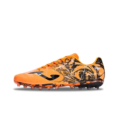 Joma MG MULTI Ground Искусственный шипы Устойчивый к истиранию Мужские футбольные бутсы Оранжевый Белый