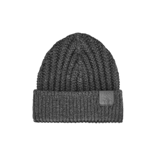 LOEWE Шерстяные Бини Женские Темно-Серый