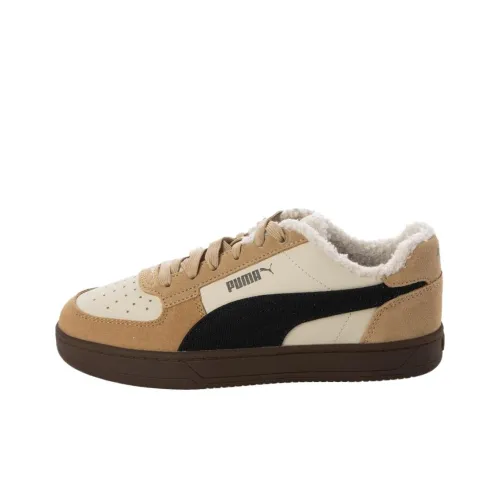 PUMA Caven Series Скейтборд Кроссовки Низкие Top Желтый Черный Белый Унисекс