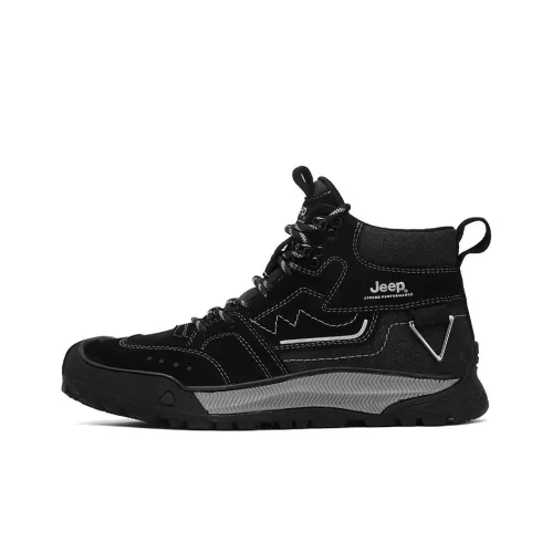 JEEP MID Топ Уличная обувь Мужской Черный