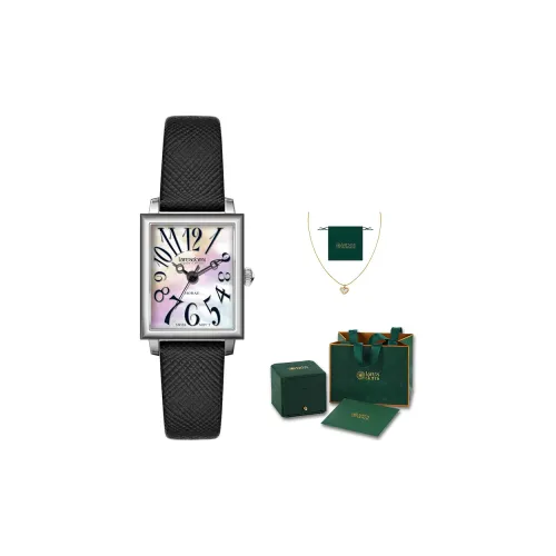 Laresdomi Naples Collection Кварцевый механизм Часы Женские часы Жемчужная раковина Циферблат часов Naples Collection