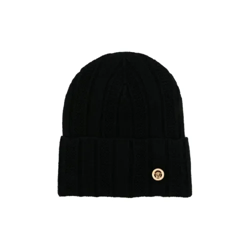 VERSACE Новая шерсть Шапки-бини Мужской Черный