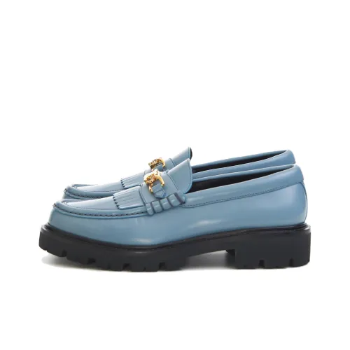 CELINE Triomphe Лоферы Женские Синие