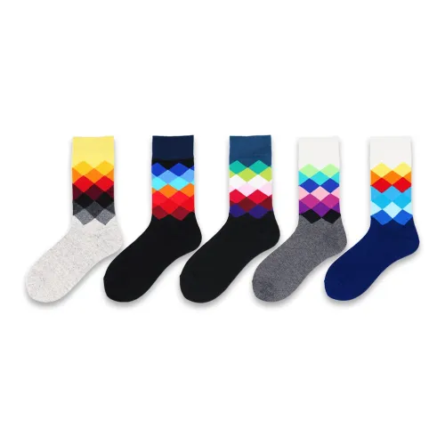 Носки Flowers In Water мужские высокие упаковка из 5 пар