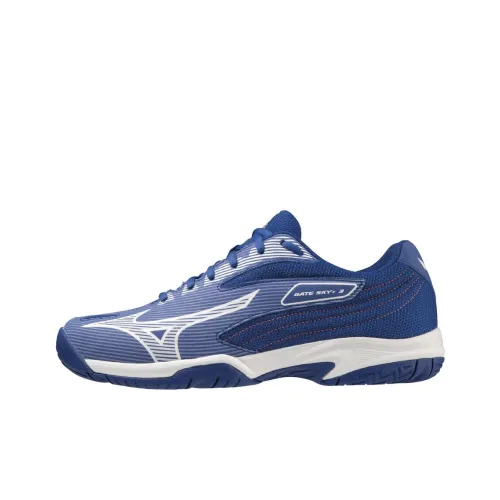 Mizuno Slip-resistant Abrasion-resistant Low-top Badminton Shoes Unisex Blue Мицубо Противоскользящая Устойчивая к истиранию Низкий Топ Бадминтон Обувь Унисекс Синий