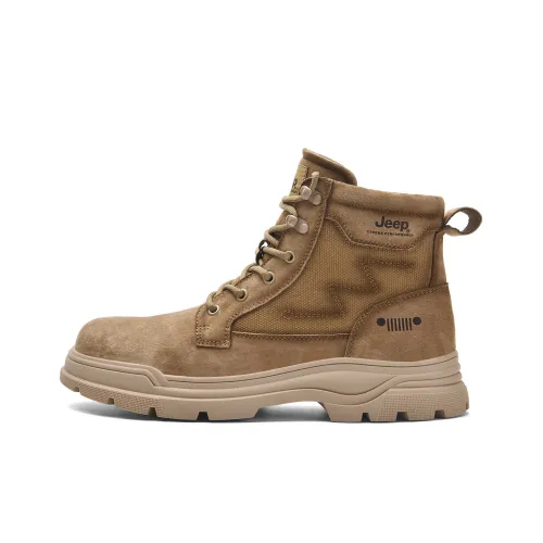 JEEP Высокие топы Уличная обувь Мужская Хаки