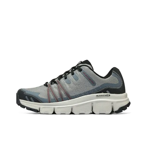 Skechers Summits Амортизация Низкий Топ Casual Мужской Серый