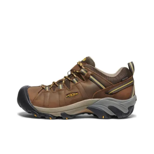 KEEN Targhee II Амортизация Легкий Низкий Топ Уличная Обувь Мужская Коричневый