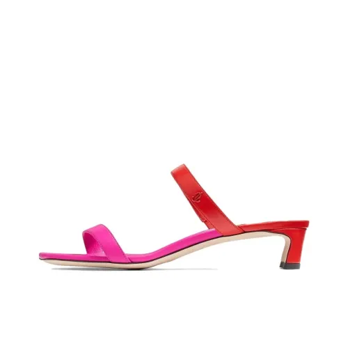 Jimmy Choo Слипоны Женские Красный Розовый