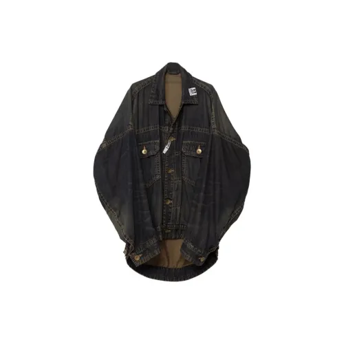 MIHARA YASUHIRO Супер Big Деним Куртка Деним Куртка Мужской Индиго