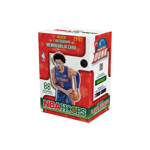 Панини NBA Баскетбольная карта 2021-22 Hoops Баскетбол Праздника Bo Спортивные карты Целая коробка
