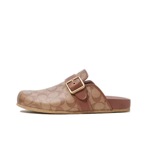 COACH Домашние тапочки Мужские Коричневые