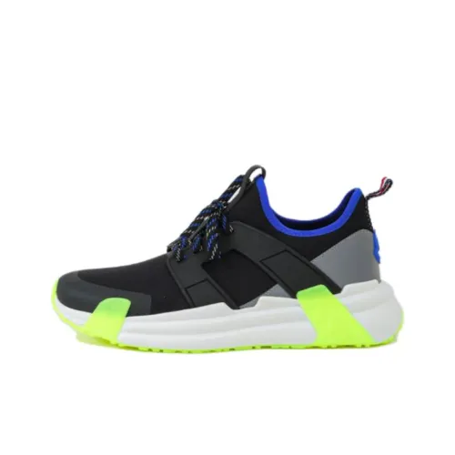 Moncler Lunarove Low Топ Спортивная Повседневная Обувь Мужская Черная