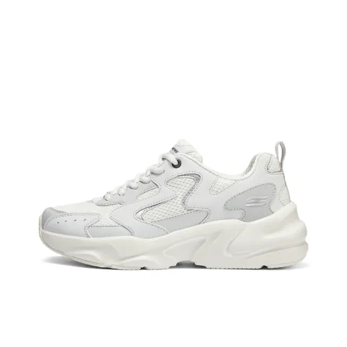 Skechers BOBS BAMINA 2 Low Top Светло-Серые Женские Толстая Подошва