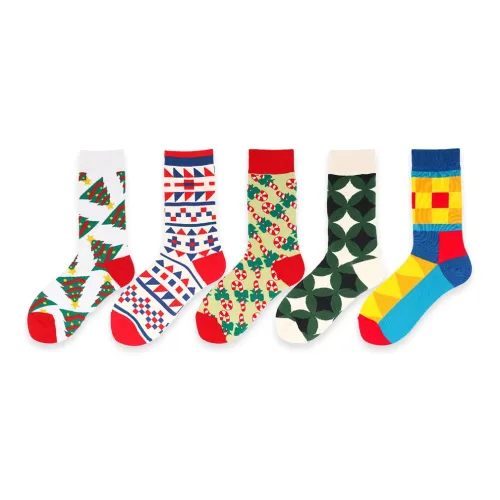 Носки Flowers In Water мужские высокие упаковка из 5 пар