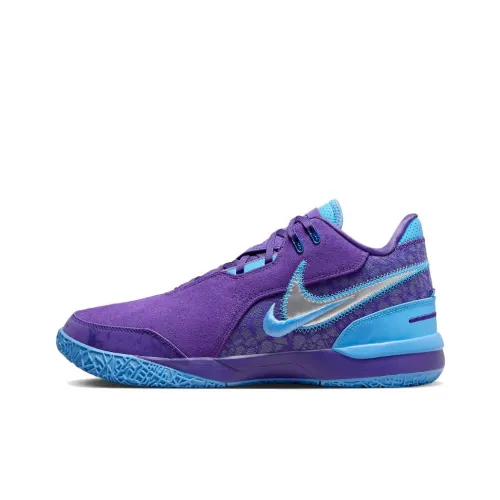 Nike LeBron NXXT Gen Баскетбольные кроссовки Low Топ Фиолетовый Унисекс