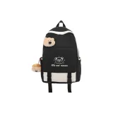 Чёрный с шармом булавка