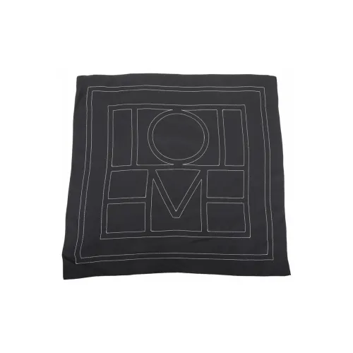 TOTEME Шелковые шарфы для женщин черный