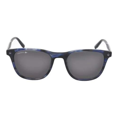 LACOSTE Квадратные Солнцезащитные Очки Мужские Синие