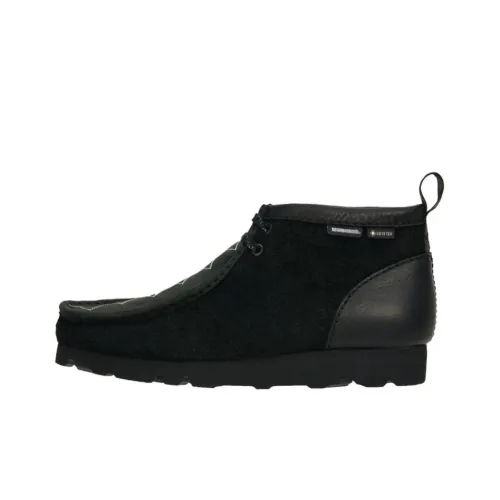 NEIGHBORHOOD x Clarks противоскользящий устойчивый к истиранию баланс легкий средний топ повседневная обувь мужская черная