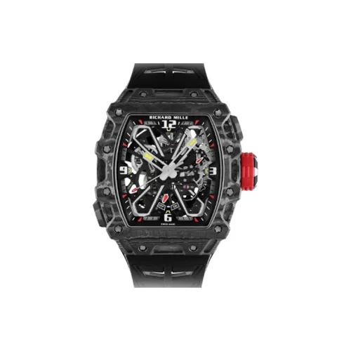 RICHARD MILLE Автоматический механический механизм Мужские часы 43,15мм*49,95мм*13,15мм Скелет