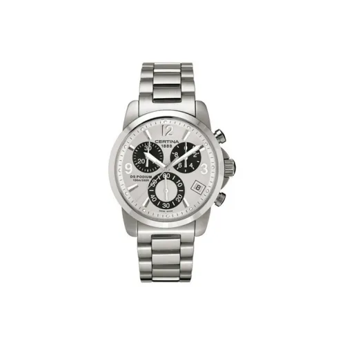 Коллекция мужских кварцевых часов Certina кварцевый механизм мужские часы циферблат 40 мм серебристый