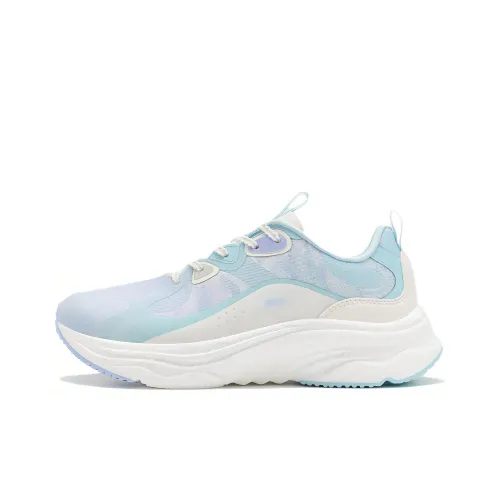 XTEP Амортизаторы Устойчивые к истиранию Низкий Топ Беговые кроссовки Женские Сумеречный Синий