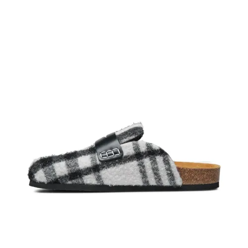 JW Anderson Домашние тапочки Мужские Черные