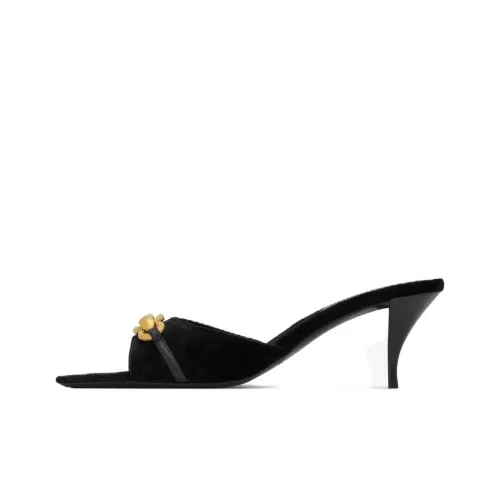 SAINT LAURENT LE MAILLON Слипоны Женские Черный