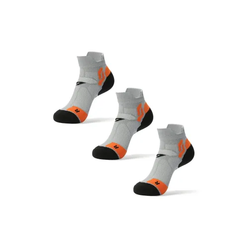 MUSCLESWING Носки Crew Унисекс упаковка из 3 пар серые