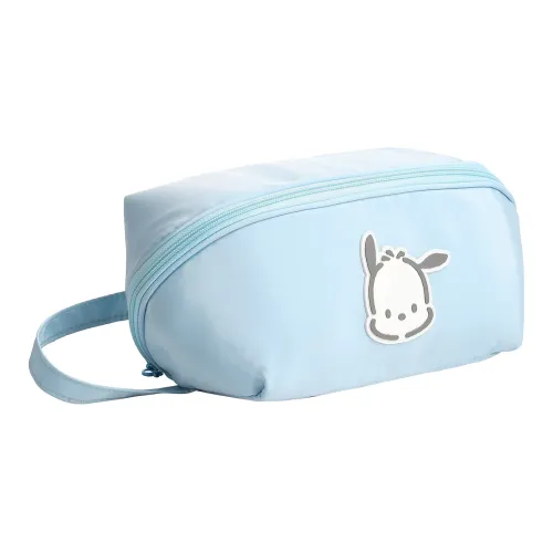 Sanrio Polyester Хранение Сумка для макияжа Маленькая Женская Светло-синяя