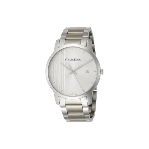 Calvin Klein Кварцевый механизм Мужские часы 43mm*8mm Белый