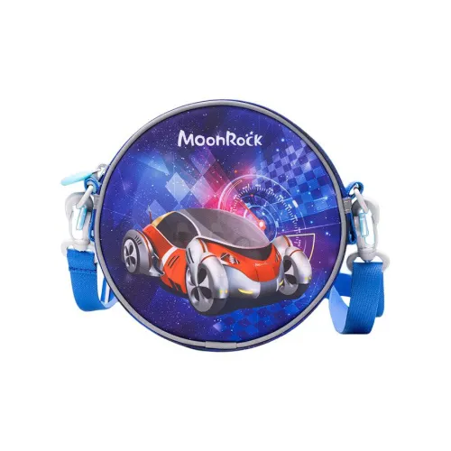 MOONROCK Полиэстер Маленькая Круглая Сумка Сумка через плечо Унисекс Синий