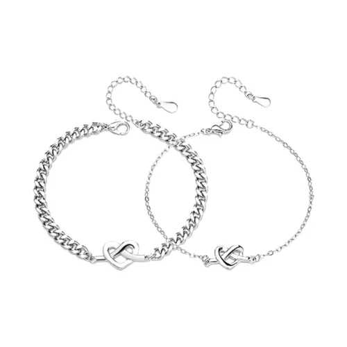 Сердце Позиционирование стиля Западный Ins Cut Out Дизайн Браслеты Унисекс