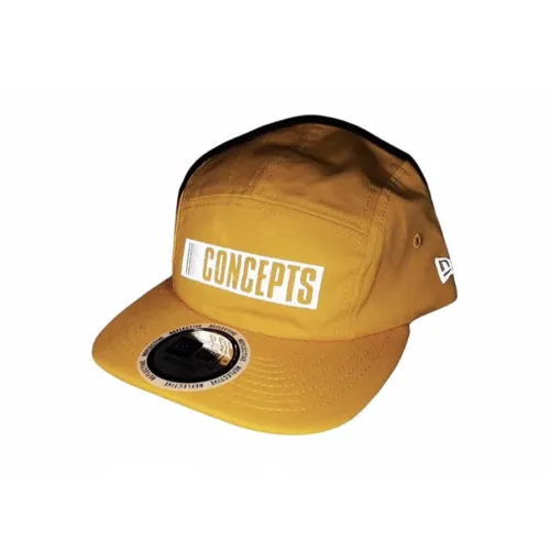 New Era Хлопковые кепки унисекс желтые