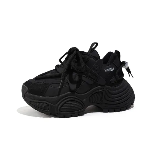 Крокодил Low Top Толстая подошва Кроссовки Женские