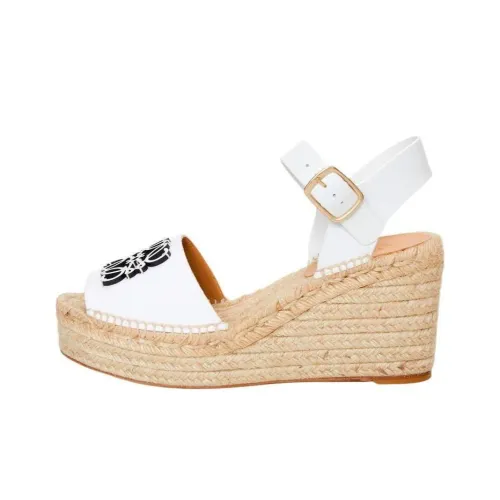 LOEWE Совместное издание One Ремень Сандалии 9,5 см Женские Белые