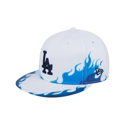 New Era Хлопковые кепки унисекс белые