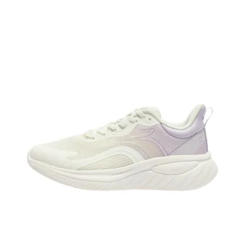 361° SoftStep 3,0 Амортизация Дышащий Легкий Низкий Топ Беговые кроссовки Женские Белый Фиолетовый