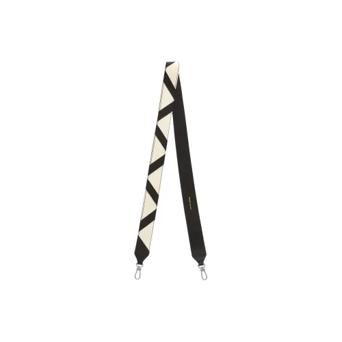 Valextra Millepunte Телячья кожа Сумка Ремень Женская Белый Черный