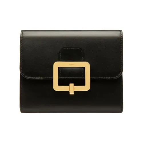 BALLY Коровья кожа Монетница Кошелек Женские Черный