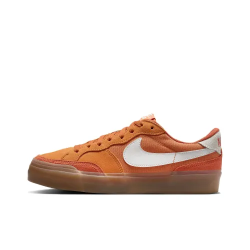 Nike SB Zoom Pogo Plus Амортизация Износостойкие Низкие Кроссовки для Скейтбординга Женские Оранжевые