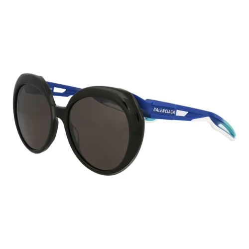 Balenciaga Пластик Aviator Солнцезащитные очки Унисекс Черный