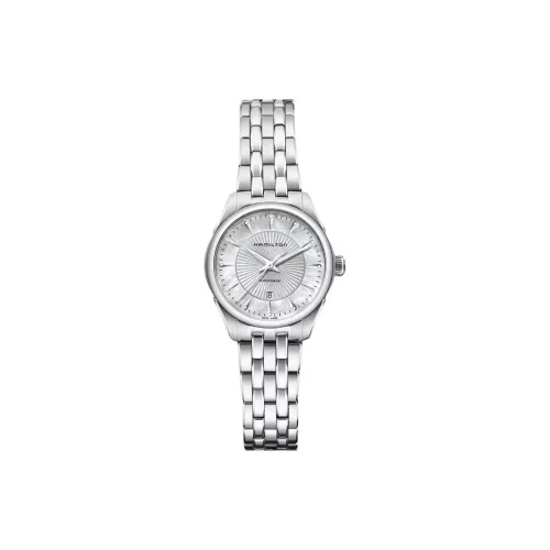 Hamilton Автоматический Механический Movement Женские Часы Jazz Series 30MM Серебряные