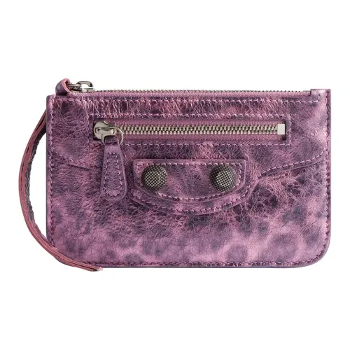 Balenciaga Le Cagole Овечья кожа Держатель для карт Держатель для карт Женский Розовый