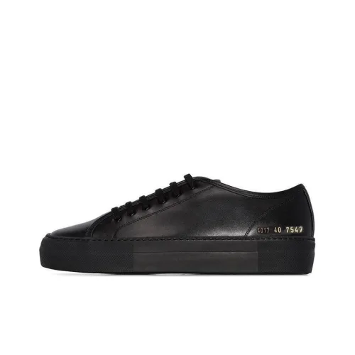COMMON PROJECTS Tournament Low Топ Стильные Скейтбординги Женские Черный
