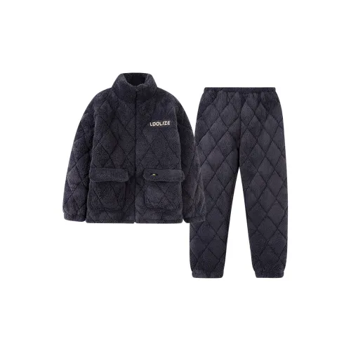 Qin Jing Синий Мужской Пижамный комплект