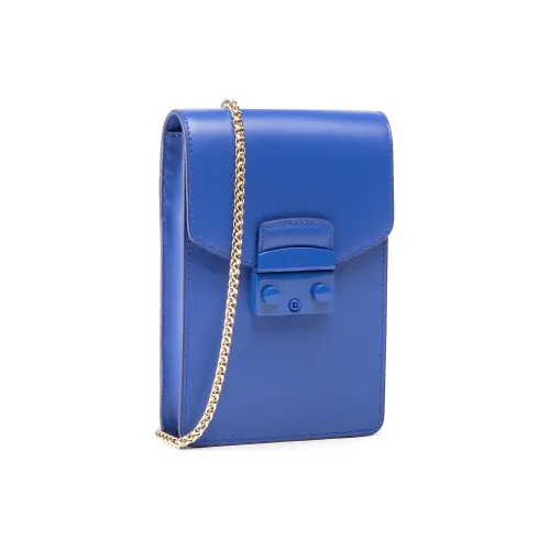 Furla Чехол для телефона из кожи сумка сумка через плечо маленькая сумка через плечо женский синий