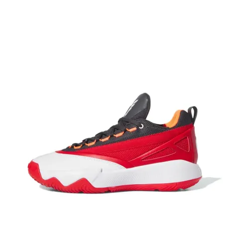 Adidas DAME CERTIFIED 2,0 Водонепроницаемый MID Топ Баскетбольные кроссовки Унисекс Красный