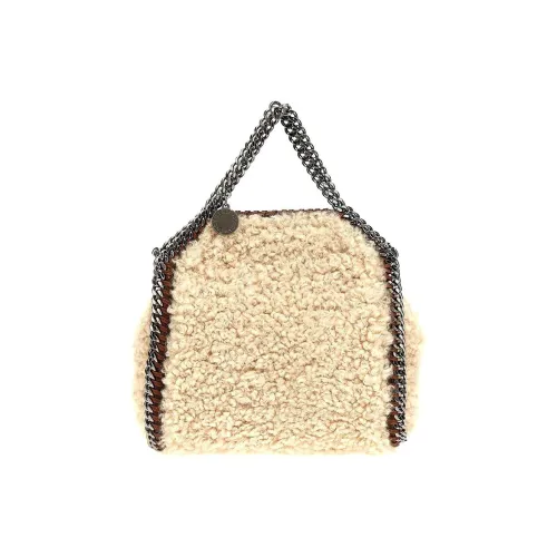 Stella McCartney Shearling Tote Bag Shopping Bag Shoulder Bag Crossbody Bag Small Women's Light Umber
